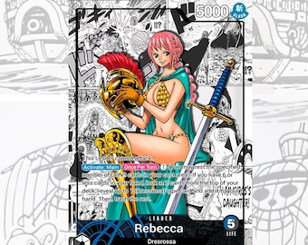Rebecca SP OP06 | Extended Art Display Case for OPTCG - Etsy
