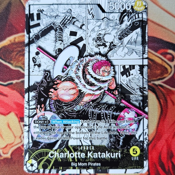 One Piece Custom Leader Cards - Etsy