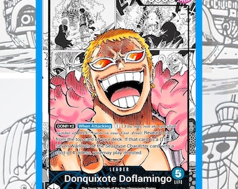 OP01 Doflamingo Blue Leader One Piece TCG