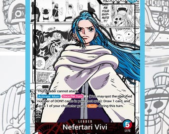 OP04 Vivi Custom Leader One Piece TCG