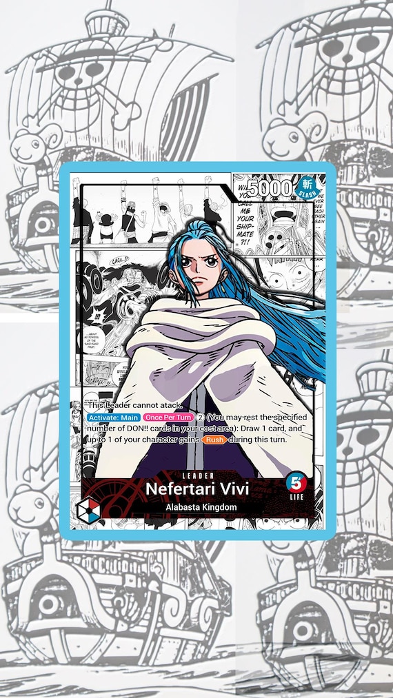 OP04 Custom Leader One Piece TCG - Etsy