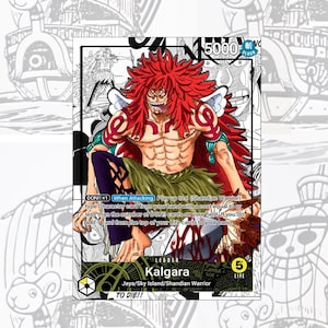 OP08 Kalgara Custom Leader One Piece TCG