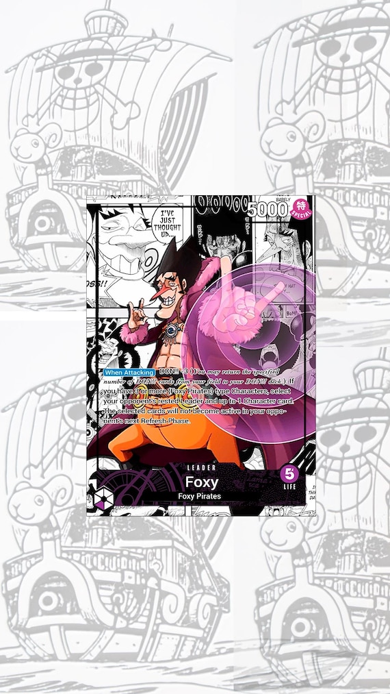 one piece card game foxy Foxy - OP07-059L