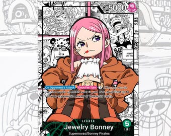 OP07 ジュエリー・ボニー（子供） カスタムリーダー ワンピースTCG