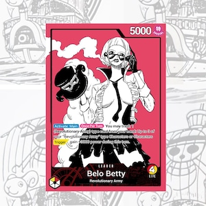 OP05 Belo Betty Custom Leader One Piece TCG