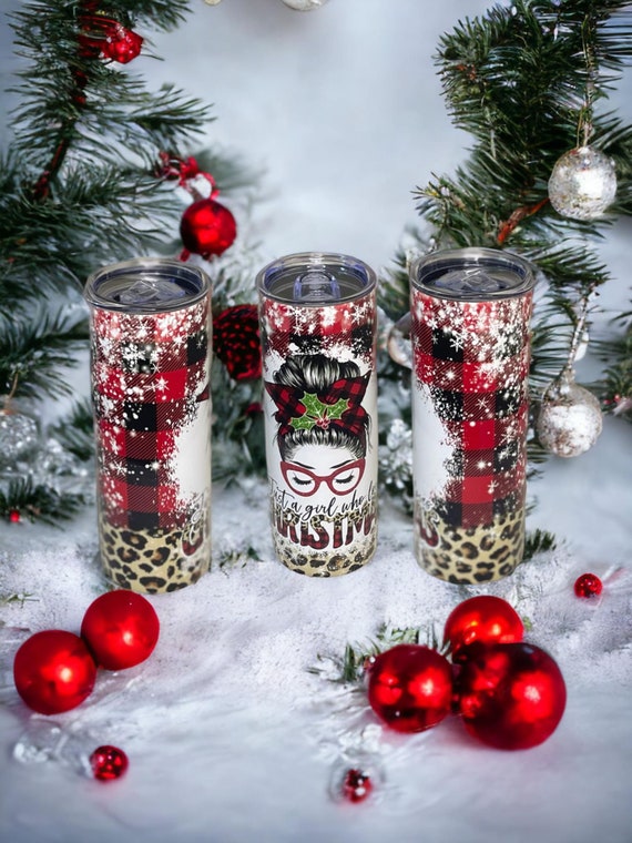 Christmas 20oz Tumbler Tiktok Viral Viral Popular Stainless Steel