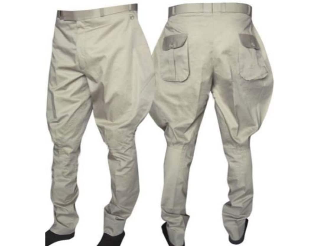 Mens vintage Jodhpurs Culotte Pantalon Équitation Culotte
