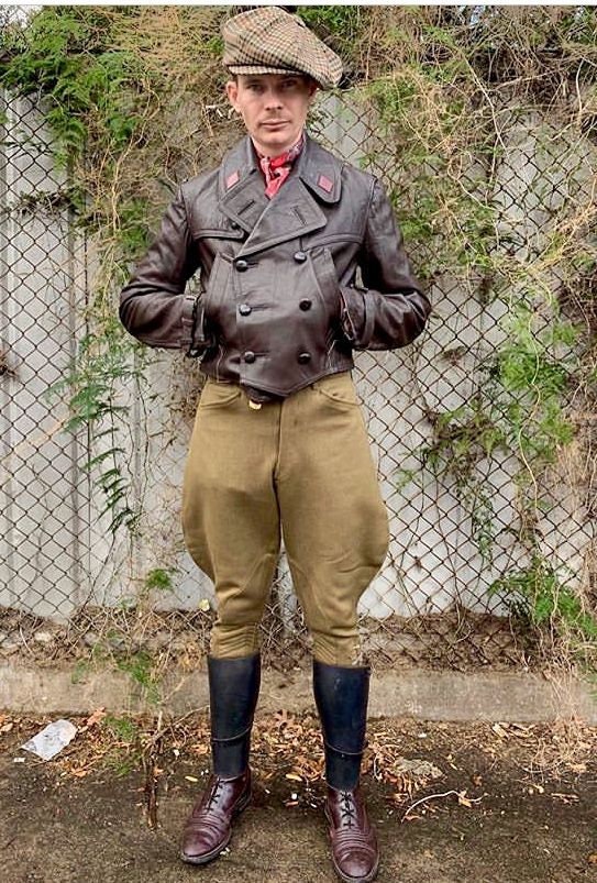 ヴィンテージスタイルのメンズ乗馬ズボン：乗馬用ズボン - Etsy 日本