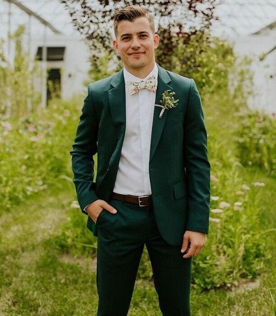 Trajes verdes para hombre sale