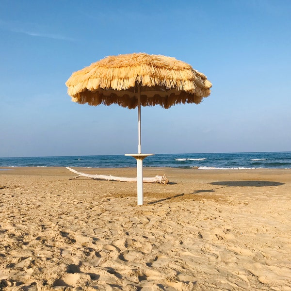 Thatch Tiki Garden Umbrella, Natural Elegance for Your Outdoor, Patio parasol, Outdoor and garden parasol, Beach umbrella Made in Italy