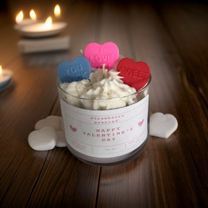 Decorative whipped candle, Unique candle decor candle, Candle favors, Mini cake candle, love you candle, Cute decor candle, Gift for guest