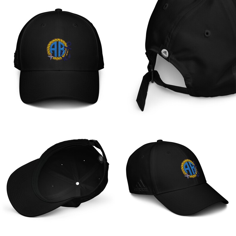 Captain Initials Captain Custom Embroidered Personalized Hat, Monogram Cap, Initials Cap ...