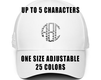 Personalized Golf Embroidered Cap, Monogram Golf Cap, Initials Golf Cap, Golf Ball Embroidered Cap, Sport Game Lover, 100% Organic Cotton