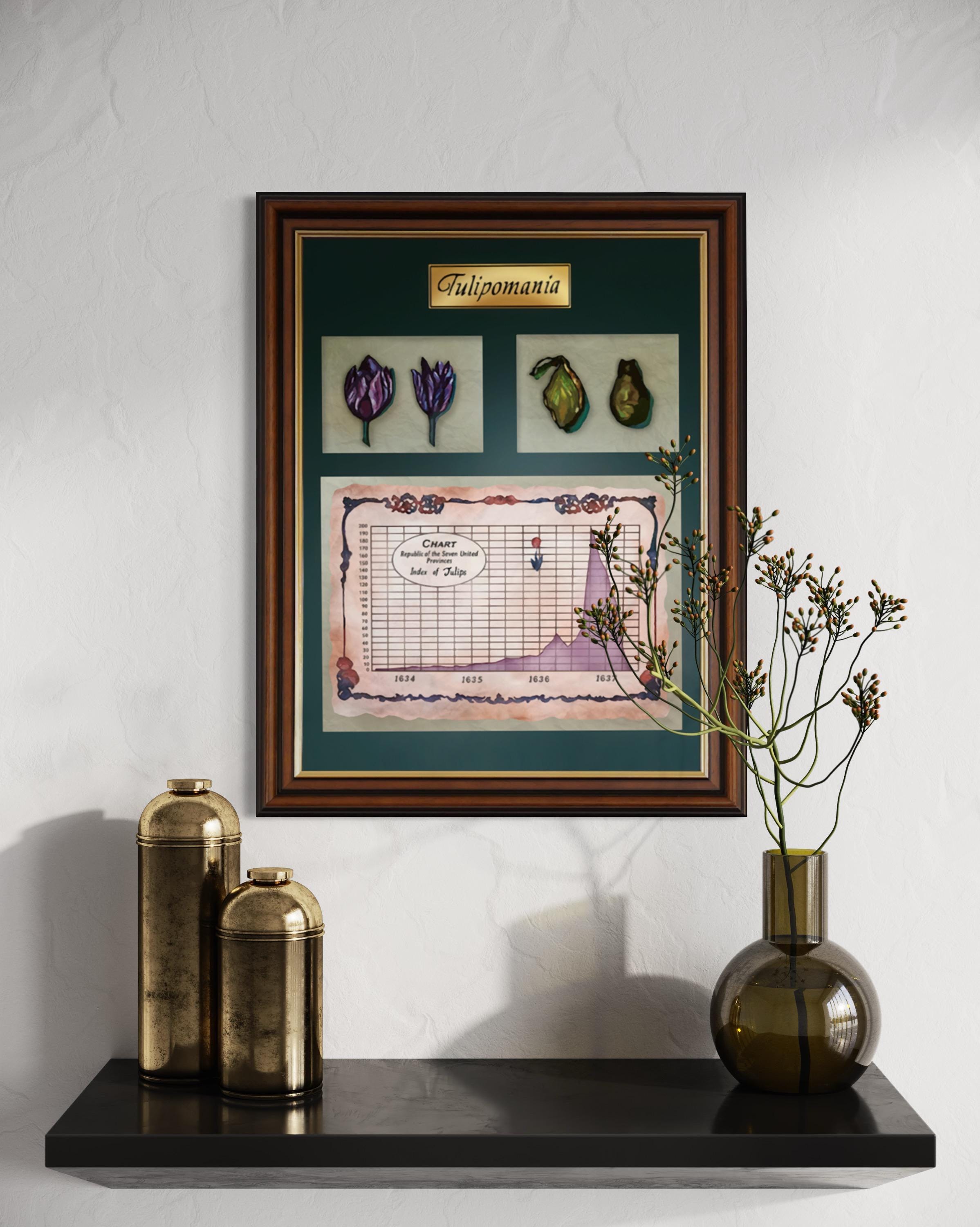 Tulpenmanie Bild Wall Street Aktienbild Business Geschenk Tulipmania Poster  Tulpenmania Tulpenbild FRAMED High Quality Image Tulip Mania - Etsy, image size:2397x3000