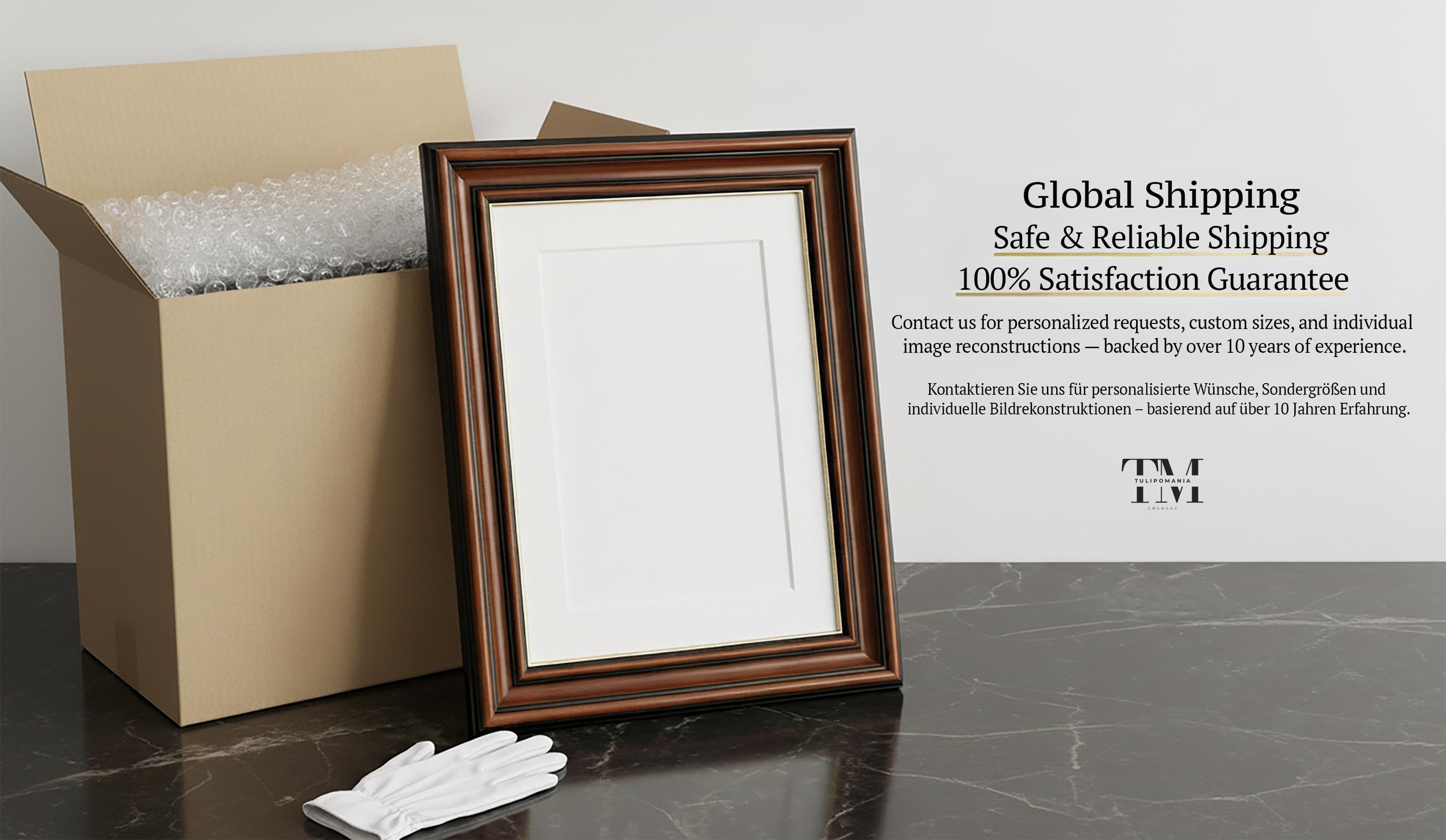 Tulpenmanie Bild Wall Street Aktienbild Business Geschenk