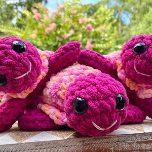 Tutt the Amigurumi Turle - Handmade Crochet Turtle - Custom Crochet Animals - Custom Plushie