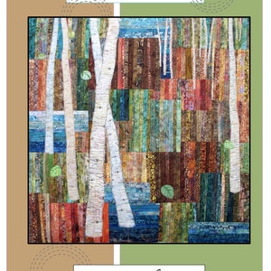 Patrón de colcha artística Into the Woods