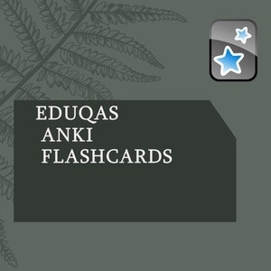 Eduqas A Level Biology Anki Flashcards - (Jaar 1 en 2) - Van een A*-student