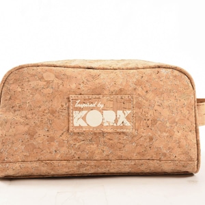 Atlantic Cork Travel Dopp Kit Cork - Silvered