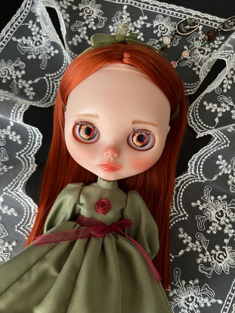 Custom Blythe Doll, OOAK Doll, Annie image 12