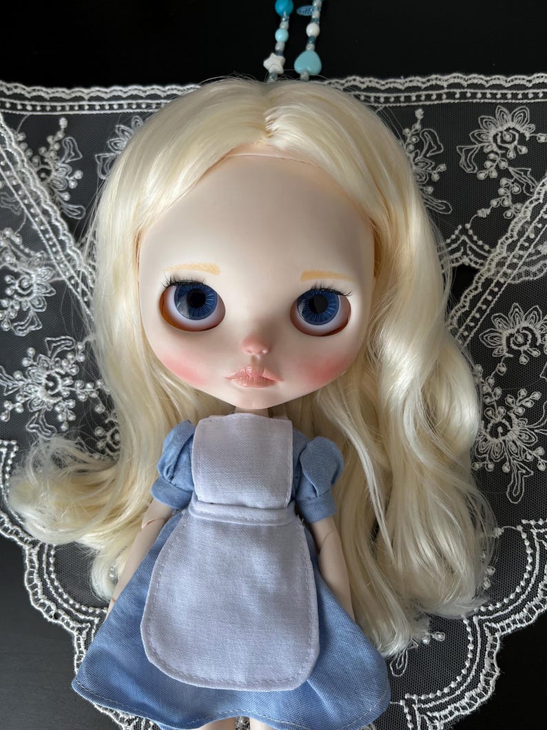 Custom Blythe Doll, OOAK Doll, Alice in Wonderland image 5