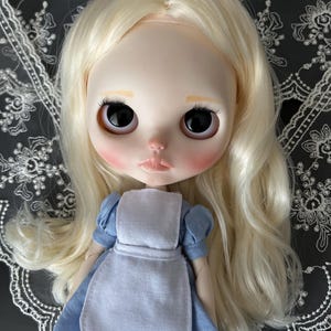 Custom Blythe Doll, OOAK Doll, Alice in Wonderland image 2