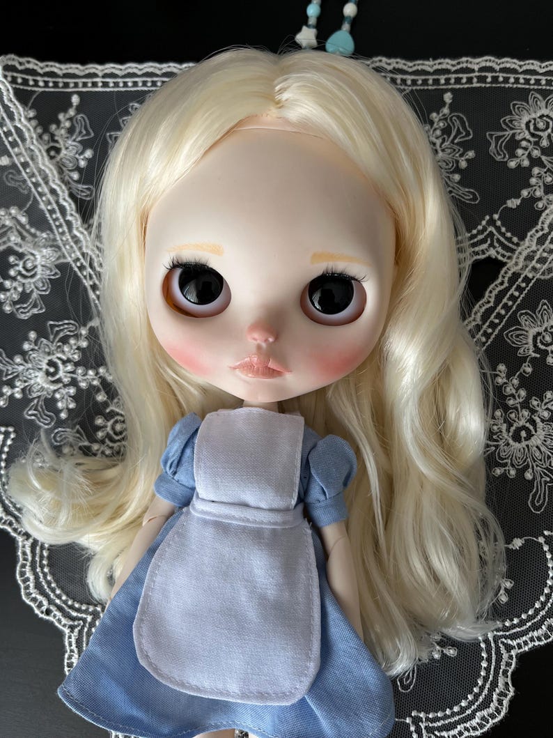 Custom Blythe Doll, OOAK Doll, Alice in Wonderland image 2