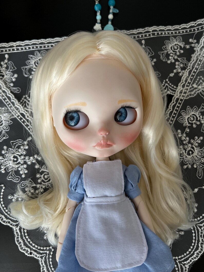 Custom Blythe Doll, OOAK Doll, Alice in Wonderland image 1
