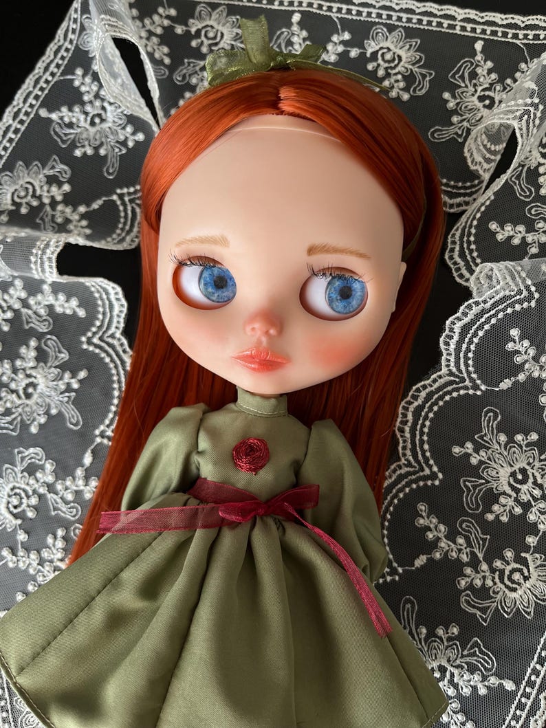 Custom Blythe Doll, OOAK Doll, Annie image 10