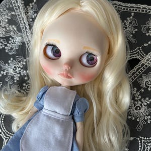 Custom Blythe Doll, OOAK Doll, Alice in Wonderland image 4