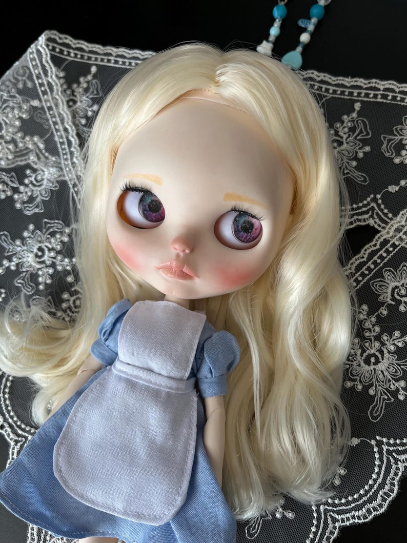Custom Blythe Doll, OOAK Doll, Alice in Wonderland image 4