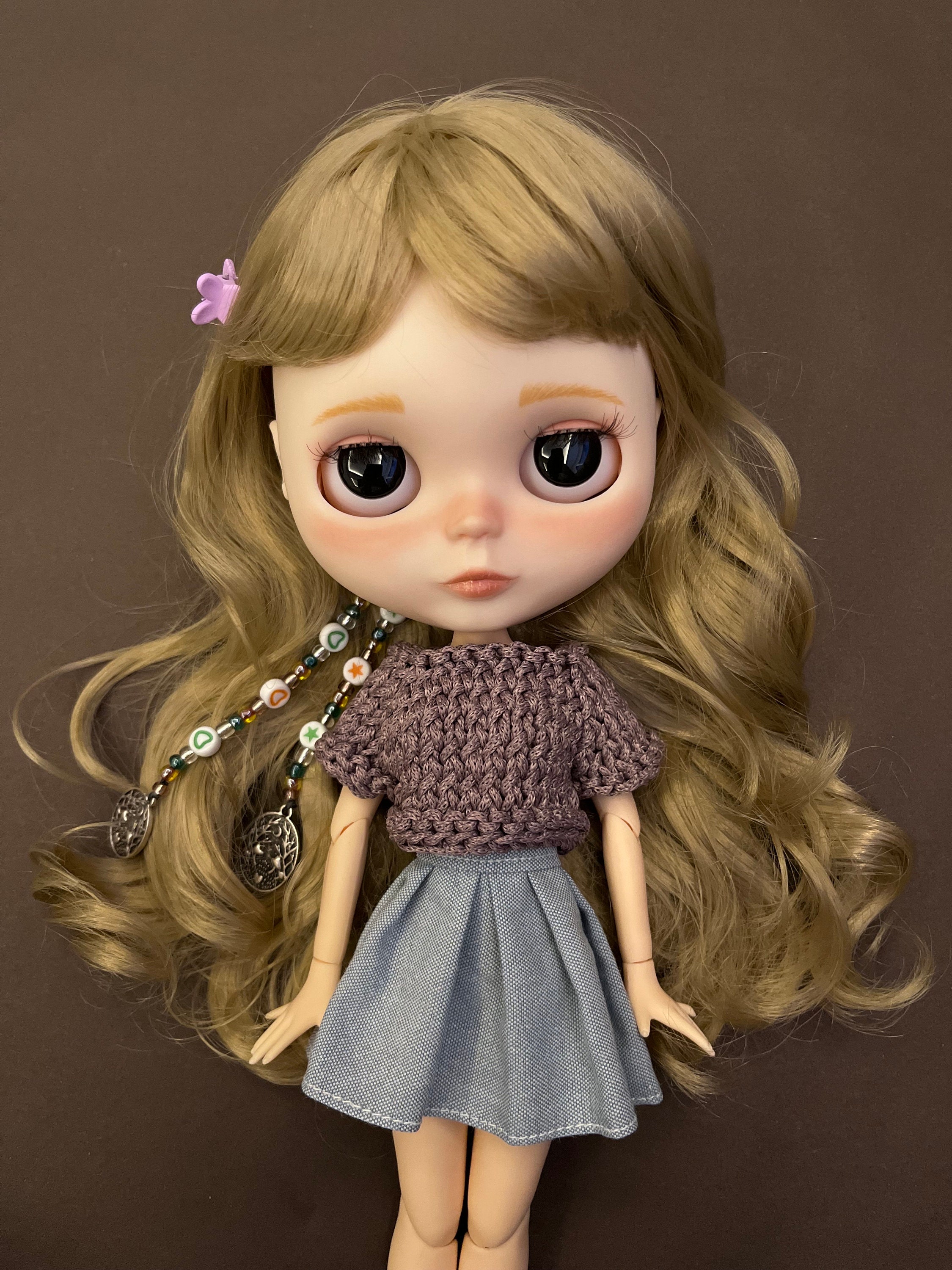 Blonde blythe doll deals