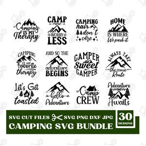 Paquete SVG de camping, SVG de camping, Png de camping, camisa de camping, camisa de camping, camisa de tripulación de camping divertida, camisa de camping divertida, RV Camping svg
