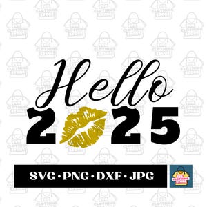Hola 2025 SVG, Hola 2025 Camisa, Hola 2025 Atuendo, Hola 2025 Suéter, Año Nuevo SVG, Año Nuevo PNG, Camisa de Año Nuevo, Feliz Año Nuevo 2025 svg