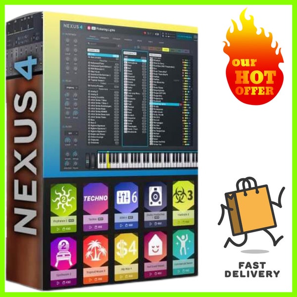 reFX Nexus 4 + Library for Windows & macOS - Supercharge Your Soundscapes