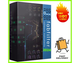 FabFilter Total Bundle 2024 for Windows & macOS - The Ultimate Audio Production Suite
