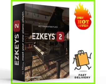 EZkeys 2 für Windows und macOS + Kernbibliothek – Entfesseln Sie Ihr inneres Klavier-Wunderkind