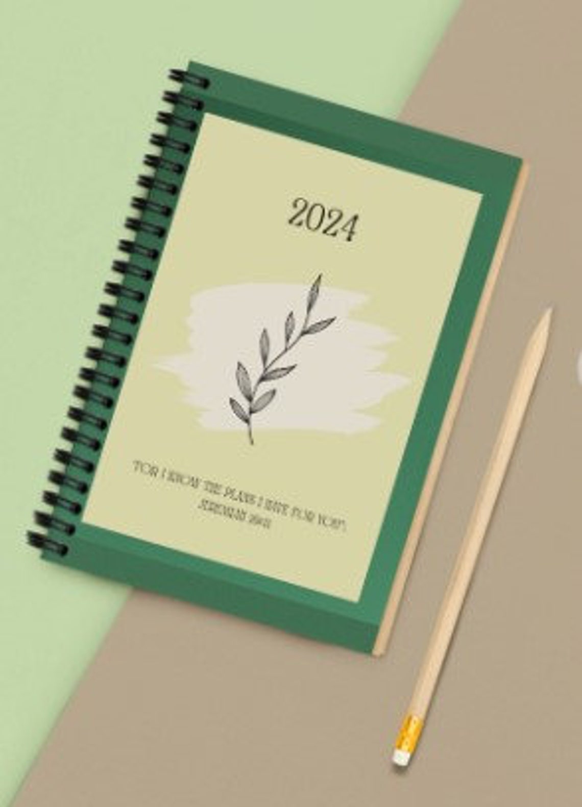 Planner Cover Printable or Digital Etsy