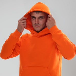 Men's hoodie/sweatshirt Pattern with raglan sleeves and kangaroo pocket men's, hoodie pattern, sizes XS-5XL us/uk 34-50, easy digital PDF image 8