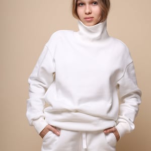 Hoodie-Schnittmuster 2in1, Damen-Sweatshirt-Schnittmuster mit Kapuze, Pullover-Schnittmuster, Hoodie-Schnittmuster / Körpergröße 158-168 62,2-66,1, Größe 3XS-4XL Bild 5