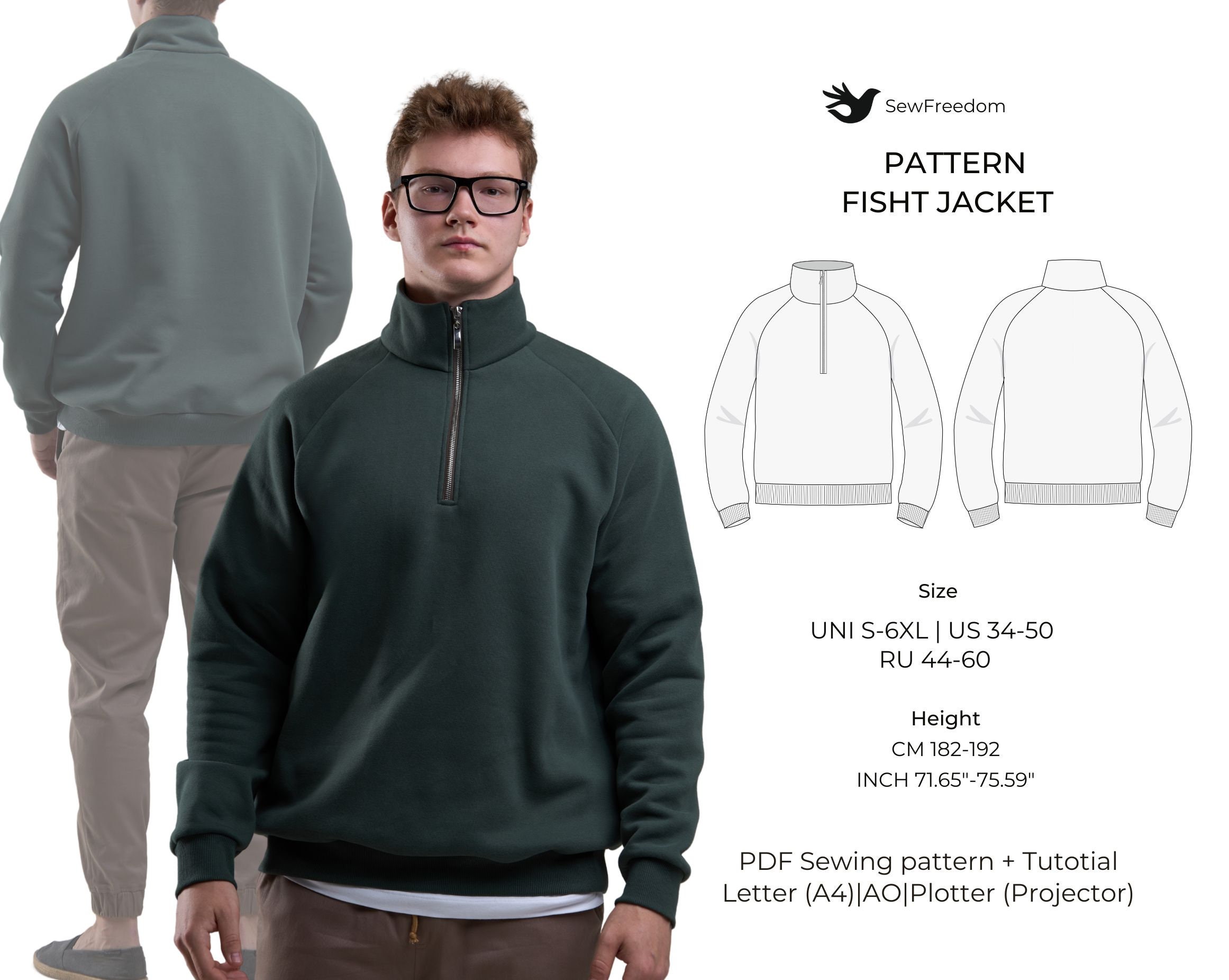 Herren schicker pullover