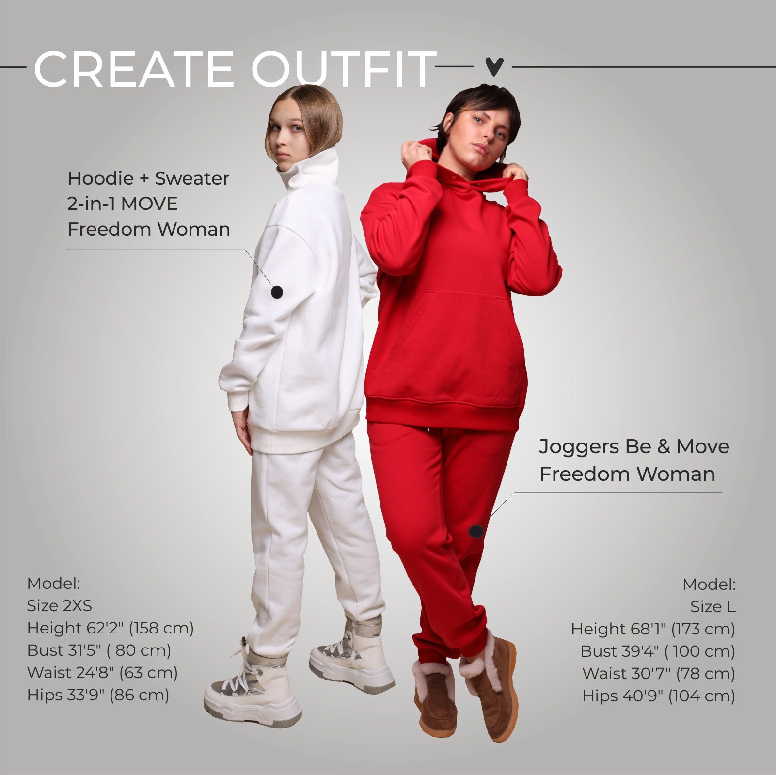 Hoodie Pattern 2in1, Woman Sweatshirt Pattern With Hood