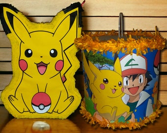 Pokemon Pinata. Pikachu, Gengar, Squirtle, Charizard, Charmander ,Eevee, Bulbasaur Pinata