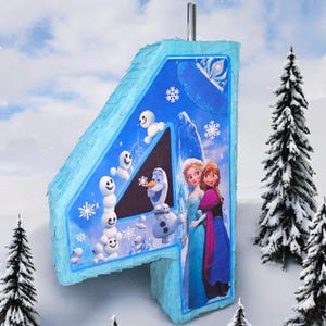 Piñatas con números congelados (1-9) imagen 16