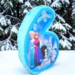 Piñatas con números congelados (1-9) imagen 6