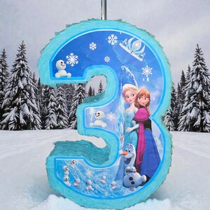 Piñatas con números congelados (1-9) imagen 17