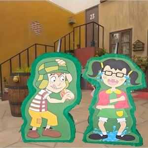 El Chavo y la Chilindrina pinata.