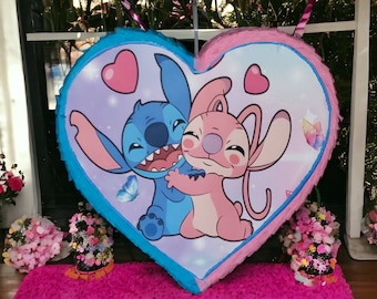 Stitch & Angel Pinata