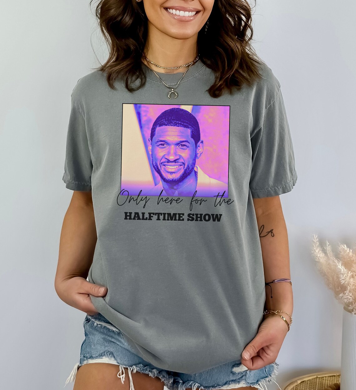 Usher Super Bowl Shirt, Usher Halftime Shirt, Funny Halftime Shirt