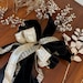 Black and Gold Christmas Tree Topper Kit, Christmas Tree Topper, Black ...